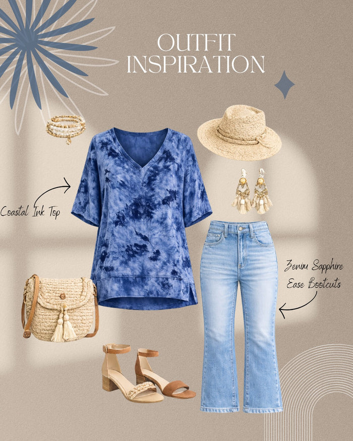Zenim Sapphire Ease Bootcuts by Dear Scarlett
